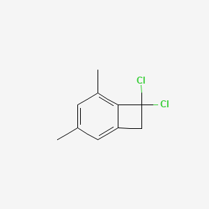 8,8-Dichloro-2,4-dimethylbicyclo(4.2.0)octa-1,3,5-triene