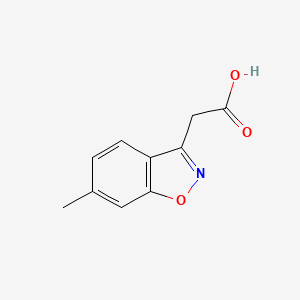 2-(6-Methylbenzo[d]isoxazol-3-yl)acetic acid