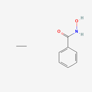 molecular formula C9H13NO2 B12814349 ethane;N-hydroxybenzamide 