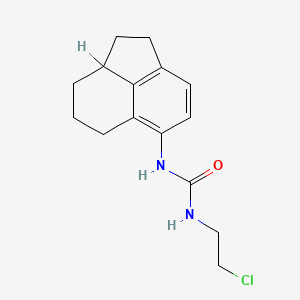 molecular formula C15H19ClN2O B12814376 1-(2-Chloroethyl)-3-(2a,3,4,5-tetrahydroacenaphthen-6-yl)urea CAS No. 102433-67-0