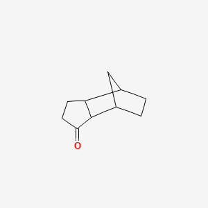 molecular formula C10H14O B12814379 Octahydro-4,7-methanoindenone CAS No. 94277-20-0