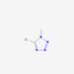 molecular formula C2H3BrN4 B1281439 5-溴-1-甲基-1H-四唑 CAS No. 16681-79-1
