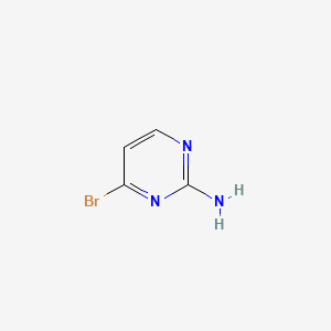 molecular formula C4H4BrN3 B1281446 2-氨基-4-溴嘧啶 CAS No. 343926-69-2