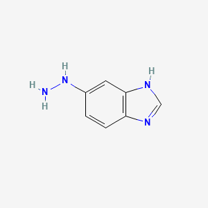 5-hydrazinyl-1H-benzo[d]imidazole