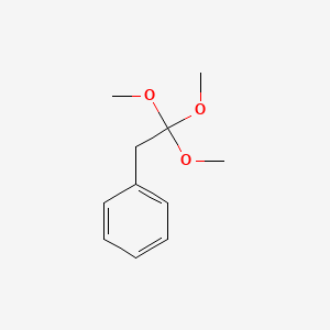 B1281451 (2,2,2-Trimethoxyethyl)benzene CAS No. 4369-00-0