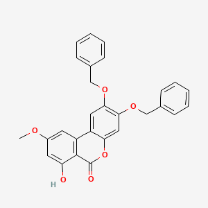 2,3-Bis(benzyloxy)-7-hydroxy-9-methoxy-6h-benzo[c]chromen-6-one