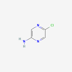 molecular formula C4H4ClN3 B1281452 2-氨基-5-氯吡嗪 CAS No. 33332-29-5