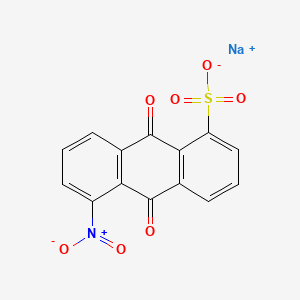 Sodium 5-nitro-9,10-dioxo-9,10-dihydroanthracene-1-sulfonate