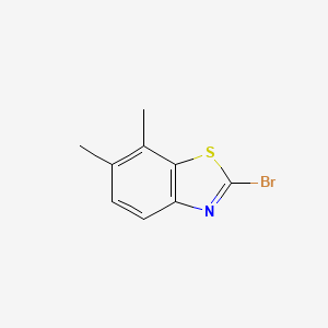 2-Bromo-6,7-dimethylbenzo[d]thiazole