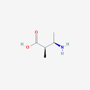 molecular formula C5H11NO2 B12814561 (2r,3r)-3-Amino-2-methylbutanoic acid 