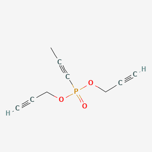 1-Propynylphosphonic acid di(2-propynyl) ester