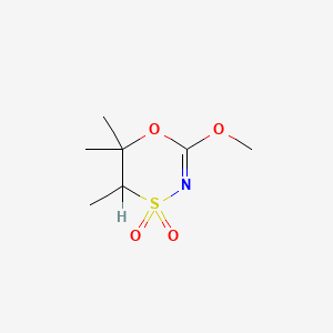 2-Methoxy-5,6,6-trimethyl-5,6-dihydro-1,4,3-oxathiazine 4,4-dioxide