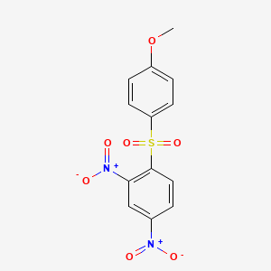 1-(4-Methoxybenzene-1-sulfonyl)-2,4-dinitrobenzene