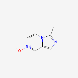 3-Methyl-7lambda(5)-imidazo(1,5-a)pyrazin-7-ol