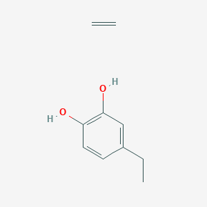 Ethene;4-ethylbenzene-1,2-diol