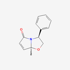 (3S,7AS)-7a-methyl-3-phenyl-2,3-dihydropyrrolo[2,1-b]oxazol-5(7aH)-one