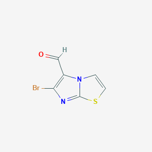 6-Bromoimidazo[2,1-b][1,3]thiazole-5-carbaldehyde