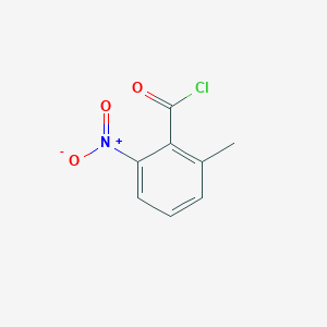 molecular formula C8H6ClNO3 B1281472 2-甲基-6-硝基苯甲酰氯 CAS No. 66232-57-3