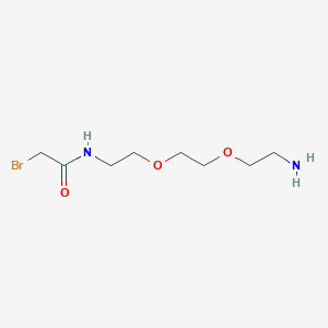 N-(2-(2-(2-Aminoethoxy)ethoxy)ethyl)-2-bromoacetamide