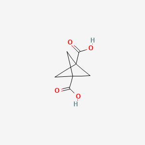 molecular formula C7H8O4 B1281474 双环[1.1.1]戊烷-1,3-二甲酸 CAS No. 56842-95-6