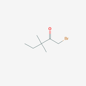 B1281475 1-Bromo-3,3-dimethylpentan-2-one CAS No. 42252-80-2