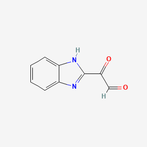 2-(1H-benzo[d]imidazol-2-yl)-2-oxoacetaldehyde