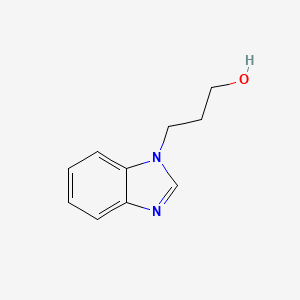 molecular formula C10H12N2O B1281477 3-(1H-苯并咪唑-1-基)丙醇 CAS No. 53953-47-2