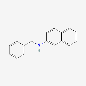 molecular formula C17H15N B1281478 N-苄基萘-2-胺 CAS No. 13672-18-9