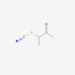 molecular formula C5H7NOS B1281480 3-氧代丁-2-基硫氰酸酯 CAS No. 57308-65-3