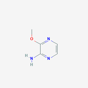 molecular formula C5H7N3O B1281482 3-甲氧基吡嗪-2-胺 CAS No. 4774-10-1