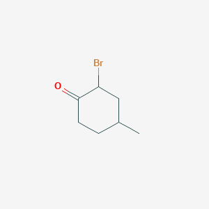 molecular formula C7H11BrO B1281483 2-溴-4-甲基环己烷-1-酮 CAS No. 27579-55-1