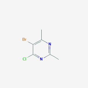 B1281484 5-Bromo-4-chloro-2,6-dimethylpyrimidine CAS No. 69696-35-1