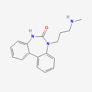 5,7-Dihydro-5-(3-methylaminopropyl)-6H-dibenzo(d,f) (1,3)diazepine-6-one