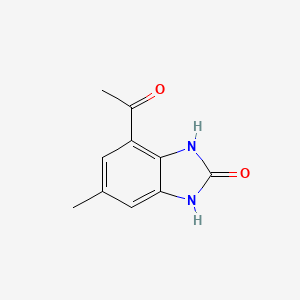 4-Acetyl-6-methyl-1H-benzo[d]imidazol-2(3H)-one