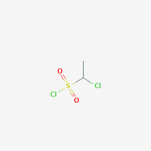 B1281495 1-Chloroethane-1-sulfonyl chloride CAS No. 3518-66-9