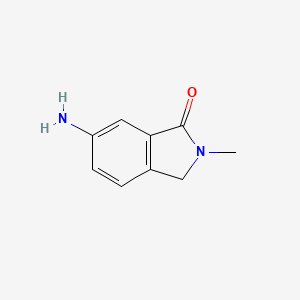 B1281499 6-Amino-2-methylisoindolin-1-one CAS No. 69189-26-0
