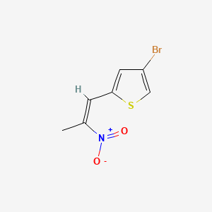 4-bromo-2-[(Z)-2-nitroprop-1-enyl]thiophene