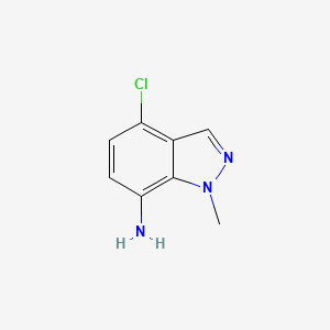 4-Chloro-1-methyl-1H-indazol-7-amine