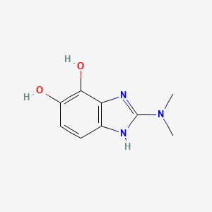 2-(Dimethylamino)-1H-benzo[d]imidazole-4,5-diol