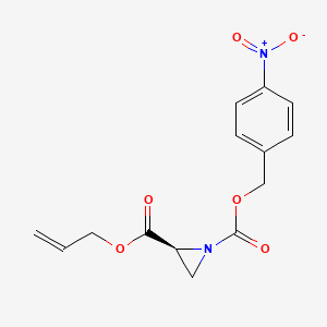 2-Allyl 1-(4-nitrobenzyl) (S)-aziridine-1,2-dicarboxylate