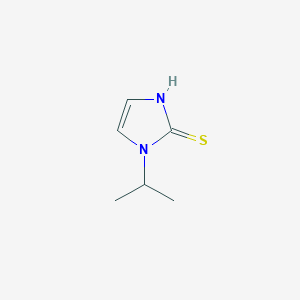 molecular formula C6H10N2S B1281509 1-(丙-2-基)-1H-咪唑-2-硫醇 CAS No. 61640-26-4