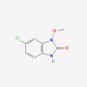 6-Chloro-1-methoxy-1H-benzo[d]imidazol-2(3H)-one