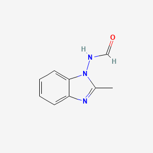 N-(2-Methyl-1H-benzo[d]imidazol-1-yl)formamide