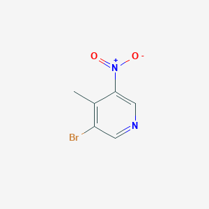 molecular formula C6H5BrN2O2 B1281520 3-溴-4-甲基-5-硝基吡啶 CAS No. 69872-15-7