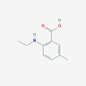 B1281524 2-(Ethylamino)-5-methylbenzoic acid CAS No. 54675-17-1