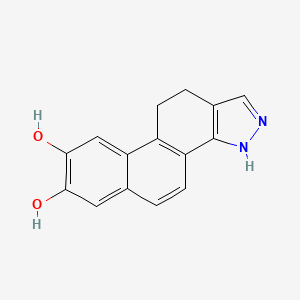 10,11-Dihydro-3H-naphtho(1,2-g)indazole-7,8-diol