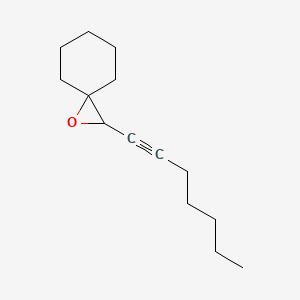 2-(1-Heptynyl)-1-oxaspiro(2.5)octane