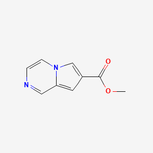 Methyl pyrrolo[1,2-a]pyrazine-7-carboxylate