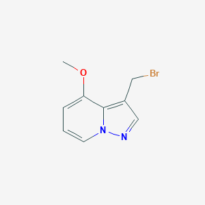 3-(Bromomethyl)-4-methoxypyrazolo[1,5-a]pyridine