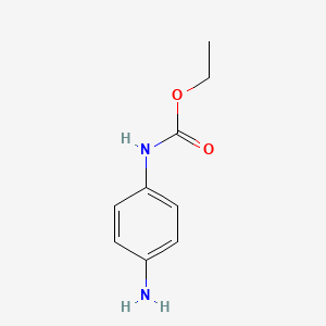 molecular formula C9H12N2O2 B1281544 苯甲酸乙酯（4-氨基苯基）酯 CAS No. 57399-97-0